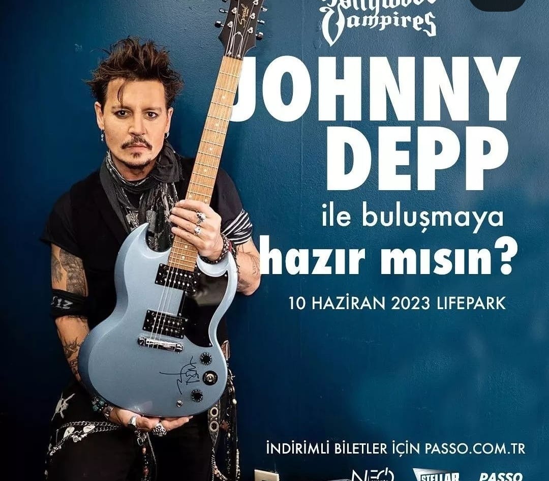 Johnny Depp İstanbul’a geliyor!