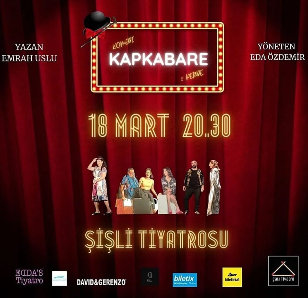 “Kapkabare” 18 Mart’ta yeniden sahnede!￼