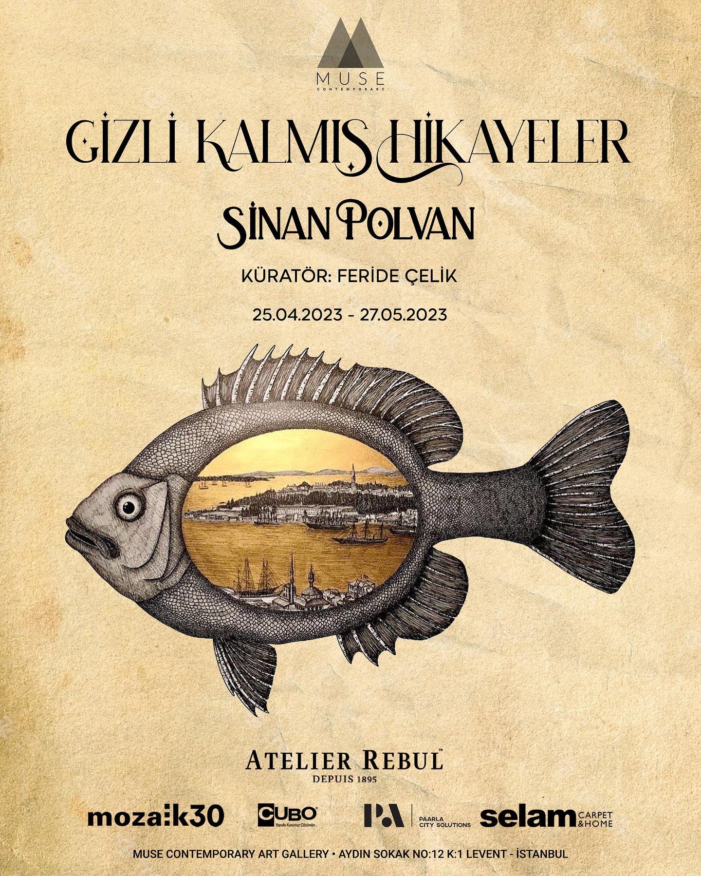 Sinan Polvan, “Gizli Kalmış Hikayeler” Muse Contemporary Sanat Galerisi’nde!