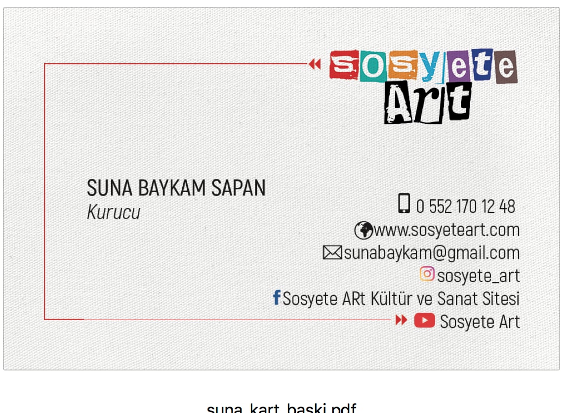 SOSYETE ART HER YERDE SİZLERLE